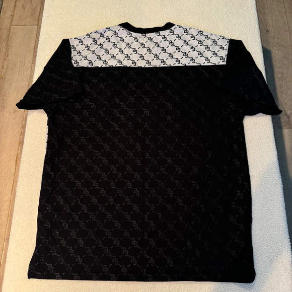 Men's Twenty Three Black and White T-Shirt 3XL Black White - Picture 4 of 5